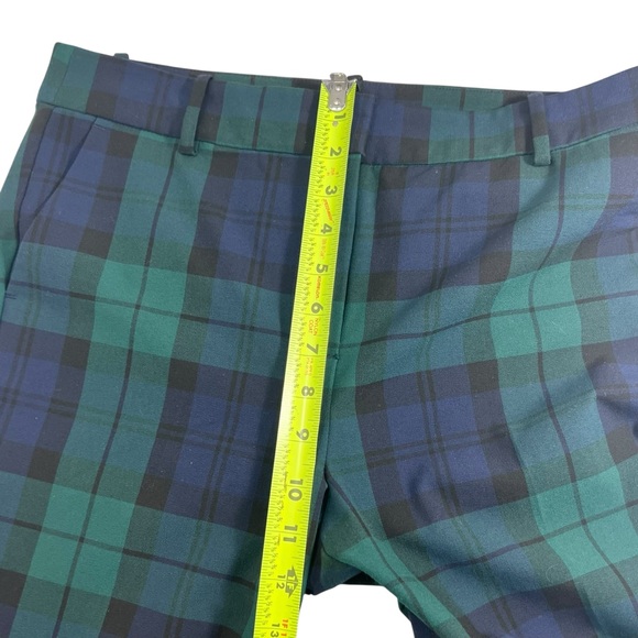J Crew Slim Cropped Ruby Pant in Black Watch Plaid - Picture 9 of 12